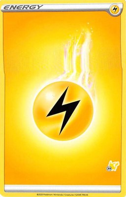 Lightning Energy (#39 Pikachu Stamped), Battle Academy 2022