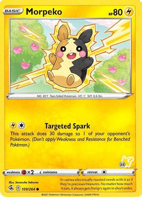 Morpeko (#23 Pikachu Stamped), Battle Academy 2022