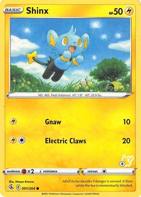 Shinx (#6 Pikachu Stamped), Battle Academy 2022