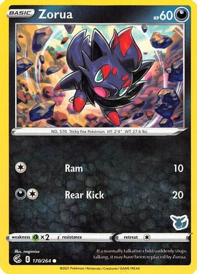 Zorua (Eevee Stamped), Battle Academy 2022