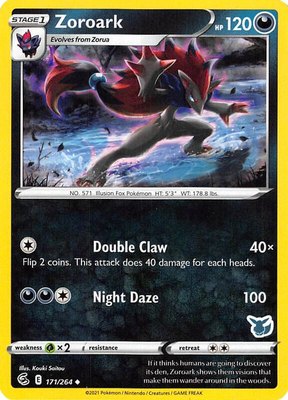 Zoroark (Eevee Stamped), Battle Academy 2022