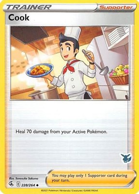 Cook (Eevee Stamped), Battle Academy 2022