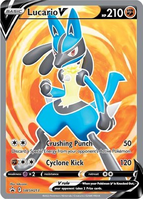 Lucario V, Sword & Shield Promo Cards