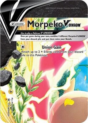 Morpeko V-Union, Sword & Shield Promo Cards