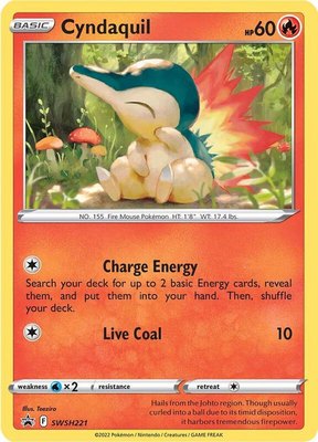 Cyndaquil, Sword & Shield Promo Cards