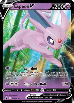 Espeon V, Sword & Shield Promo Cards