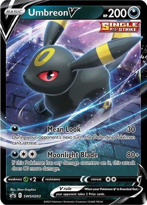 Umbreon V, Sword & Shield Promo Cards