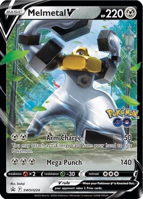 Melmetal V, Sword & Shield Promo Cards