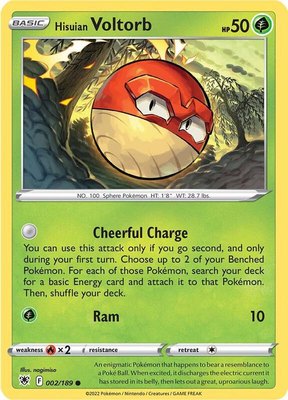 Hisuian Voltorb, Astral Radiance