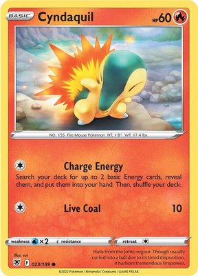 Cyndaquil, Astral Radiance