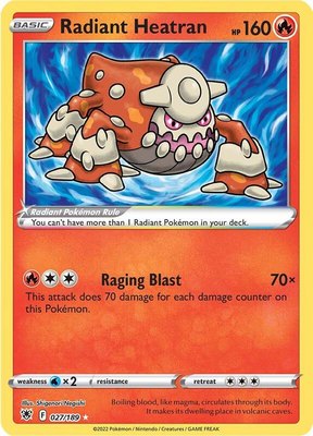 Radiant Heatran, Astral Radiance
