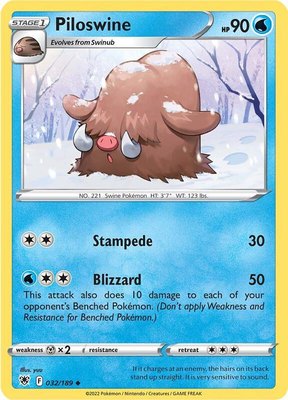Piloswine, Astral Radiance