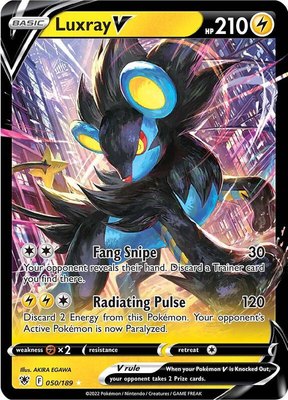 Luxray V, Astral Radiance