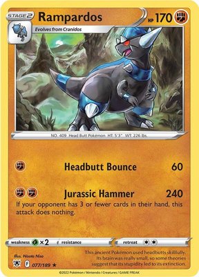 Rampardos, Astral Radiance