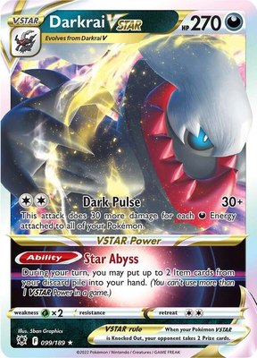 Darkrai VSTAR, Astral Radiance