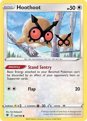 Hoothoot, Astral Radiance
