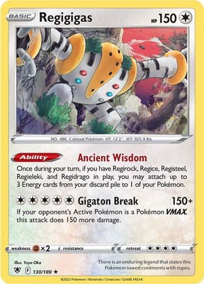 Regigigas, Astral Radiance