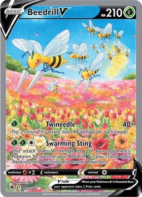 Beedrill V (Alternate Full Art), Astral Radiance
