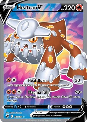 Heatran V (Full Art), Astral Radiance