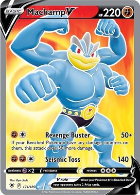 Machamp V (Full Art), Astral Radiance