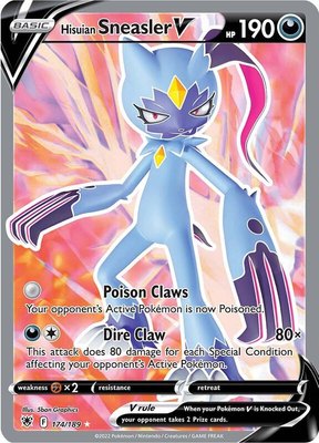 Hisuian Sneasler V (Full Art), Astral Radiance