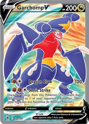 Garchomp V (Full Art), Astral Radiance