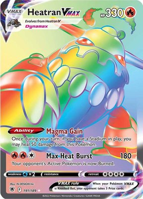 Heatran VMAX (Secret), Astral Radiance