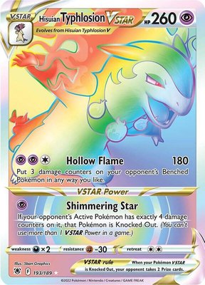 Hisuian Typhlosion VSTAR (Secret), Astral Radiance