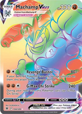 Machamp VMAX (Secret), Astral Radiance