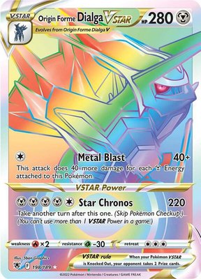 Origin Forme Dialga VSTAR (Secret), Astral Radiance