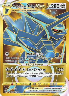 Origin Forme Dialga VSTAR (Secret), Astral Radiance
