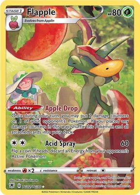 Flapple, Astral Radiance Trainer Gallery