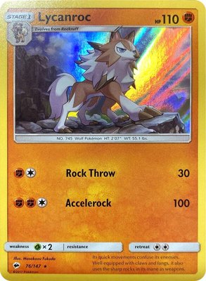 Lycanroc (Water Web Holo), Miscellaneous Cards & Products