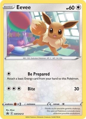 Eevee, Sword & Shield Promo Cards