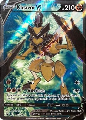 Kleavor V (Full Art), Sword & Shield Promo Cards