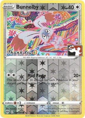 Bunnelby (Thank You Promo), Miscellaneous Cards & Products