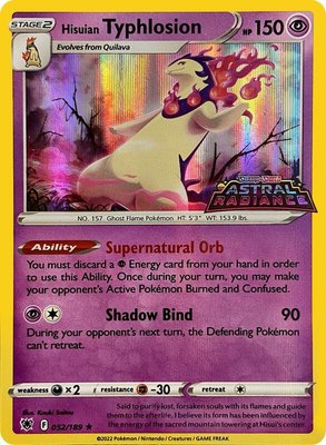 Hisuian Typhlosion (GameStop Exclusive), Miscellaneous Cards & Products