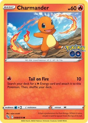 Charmander, Pokemon GO