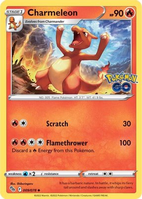 Charmeleon, Pokemon GO