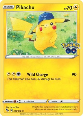 Pikachu (28), Pokemon GO