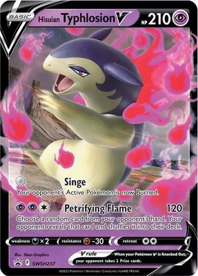 Hisuian Typhlosion V, Sword & Shield Promo Cards