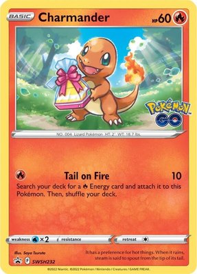 Charmander, Sword & Shield Promo Cards
