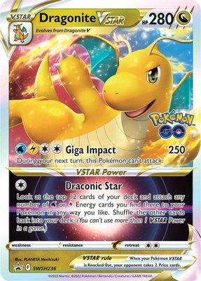 Dragonite VSTAR, Sword & Shield Promo Cards