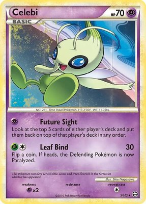 Celebi (Non-Holo Movie Exclusive), Triumphant