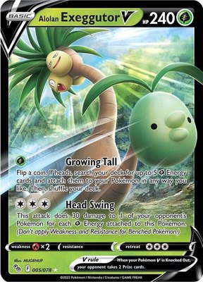 Alolan Exeggutor V, Pokemon GO