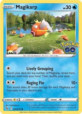 Magikarp, Pokemon GO