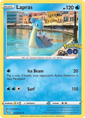 Lapras, Pokemon GO