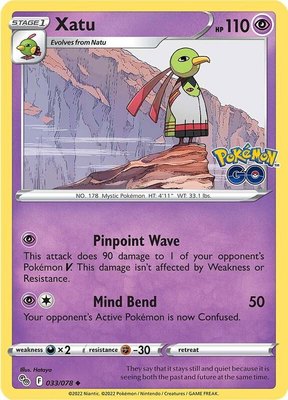 Xatu, Pokemon GO