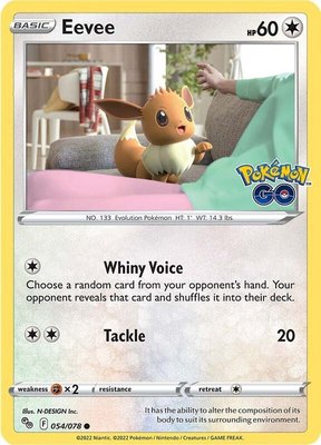 Eevee, Pokemon GO