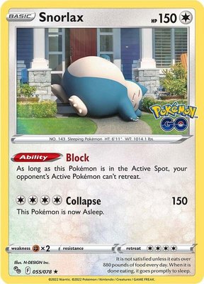 Snorlax, Pokemon GO